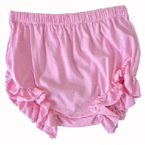 * Baby Pink ruffle Leg Bloomers Shorts