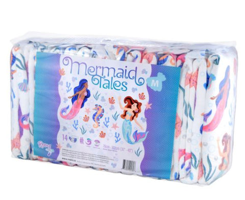 Rearz Mermaid Tales 1 Pack Adult Diaper (14 Diapers) Full Pack