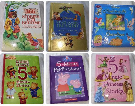 5 Minute Story's Disney Pig Bear Tiger SECOND CHANCE TOYS BOOKS