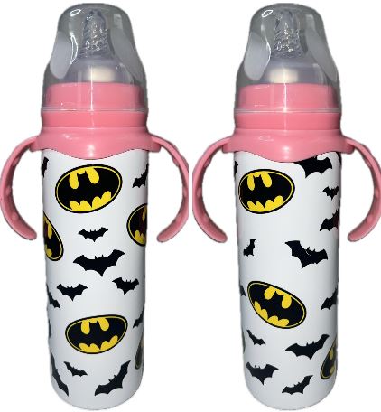 Hero Bat New 8 Ounce Stainless Steel Bottle With Handle