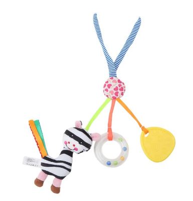 Zebra Hanging Rattle Hanging Baby Toys