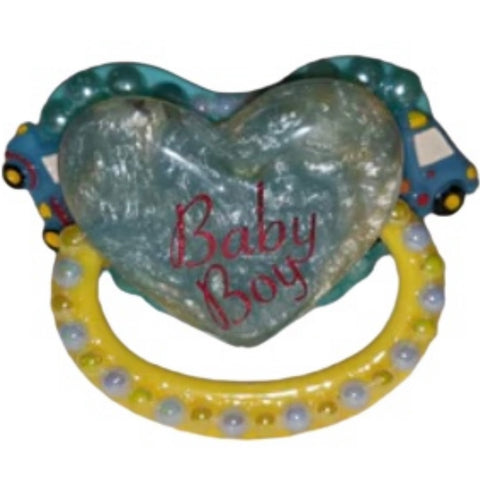 Baby Boy Deluxe Custom Pacifier DCP3074