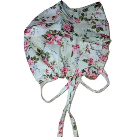 Adult Baby Bonnets Flower #2 Clearance