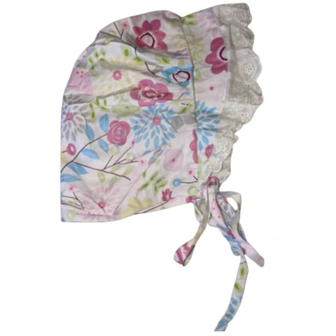 Adult Baby Bonnets Full Of Posies Clearance