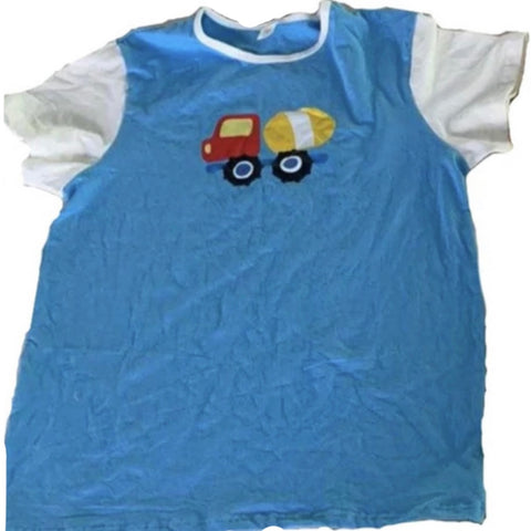 * Lil Construction Vehicles Matching Pajamas Shirt