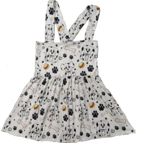 * Dalmatian Spotted Pups Jumper Skirt Dress Clearance