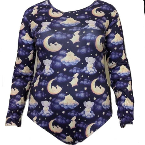 Long Sleeve NIGHT-NIGHT TIME Bodysuit