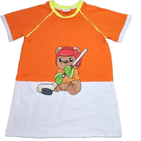 * Lil Hockey Bear Matching Shirt