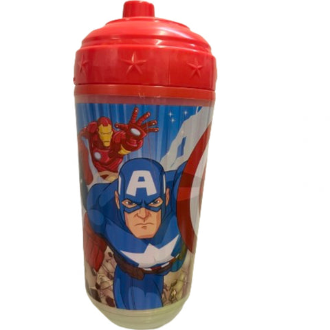 Super hero light up 8 Ounce Silicone Sippy Training Cup