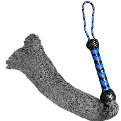 35” Flogger Leather Rubber whip