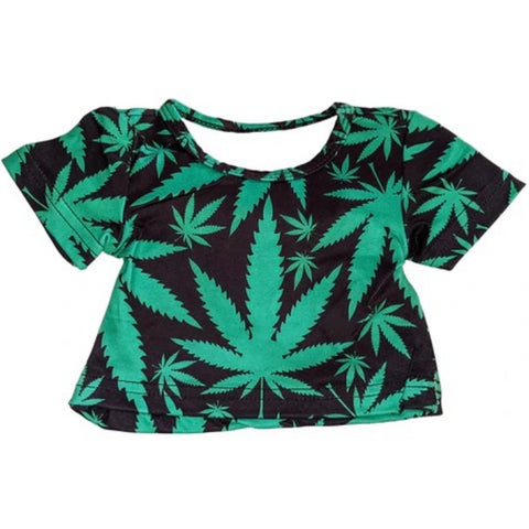 Cannabis Leaves Stuffy Matching Shirt