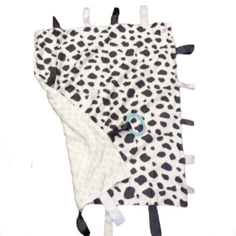 Lil Moo Moo Cow Cuddle Sensory Security Blanket Toys Clearance
