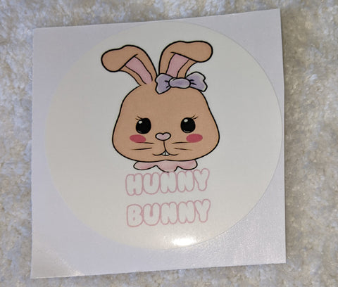 Vinyl Sticker Hunny Bunny