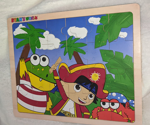 Pirate Wooden Puzzle SECOND CHANCE TOYS