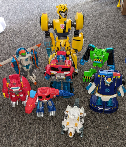 Transformers Lot of 8 SECOND CHANCE TOYS