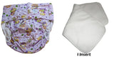 Lilac Spring Bears Pocket Diaper