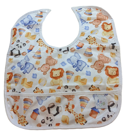 Play Time Water Proof Bib with pocket
