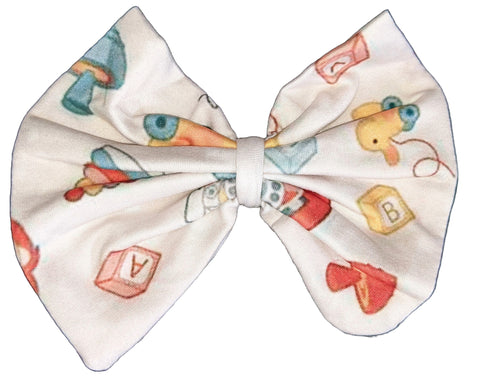 Vintage Toys Matching Boutique Fabric Hair Bow