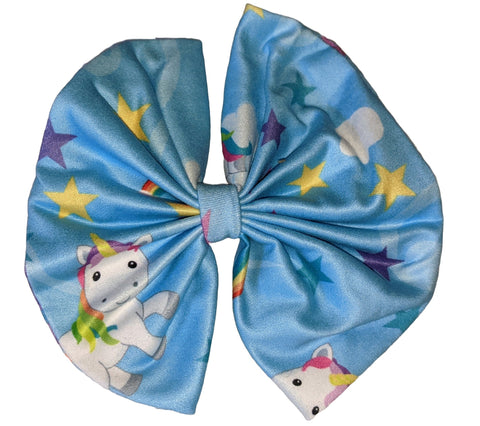 Unicorn Boutique Fabric Hair Bow