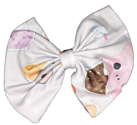 BOBA BABY Matching Boutique Fabric Hair Bow