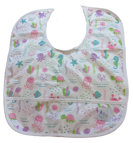 Under the Sea Water Proof Bib with pocket