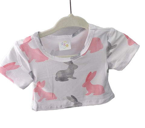 Hip Hop Bunnies Stuffy Matching Shirt
