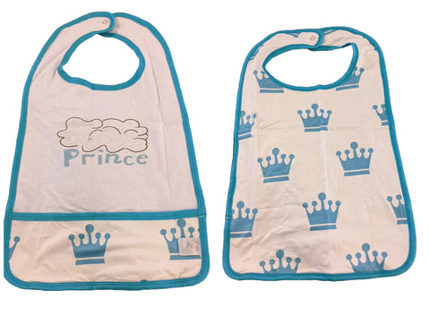 Adult Little Prince Double Sided Bib with pocket