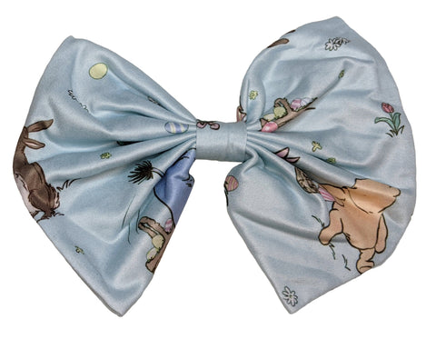 Little Bear Easter Egg Hunt Boutique Fabric Hair Bow