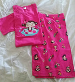 * DISCONTINUED Monkey Cotton pajama Shorts Only Small LAST ONE