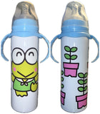 Frog New 8 Ounce Stainless Steel Bottle With Handle