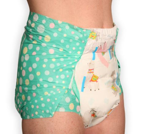 1 REARZ Alpaca Overnight ABDL Adult Diaper Sample – Lil Kink Boutique