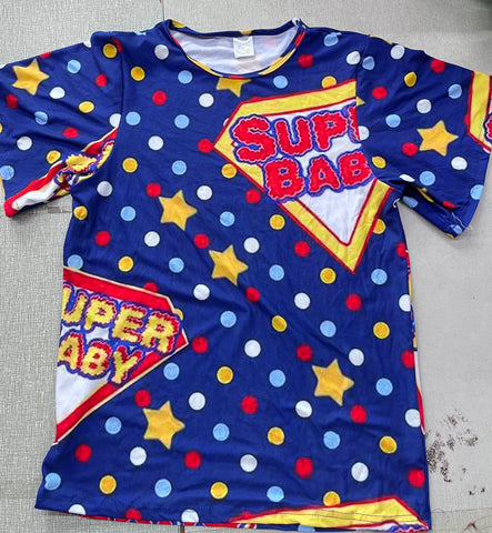 Super Baby DIAPER SHIRT Clearance xxs xs only