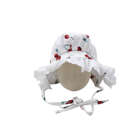 Adult Baby Bonnets Cherry