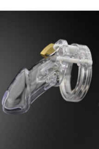 New Chastity 3 1/4"  Penis Cage w/Lock Male Chastity Device Clearance