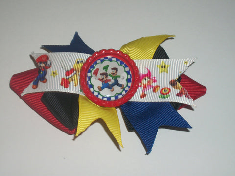 Video Games Boutique Hair Bow HB319
