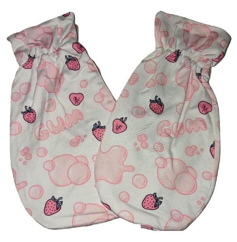 BUBBLE GUM MATCHING Mittens