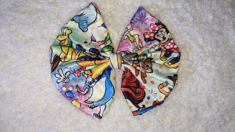 Mouse Boutique Fabric Hair Bow