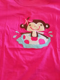 * DISCONTINUED Monkey Cotton pajama Shirt Only Large LAST ONE