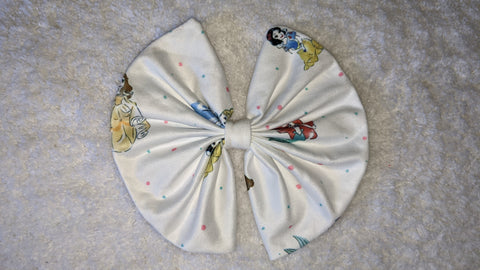 Princess Boutique Fabric Hair Bow