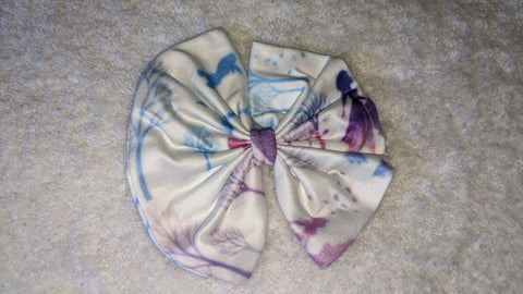 Princess Boutique Fabric Hair Bow