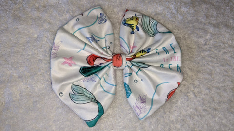 Princess Boutique Fabric Hair Bow