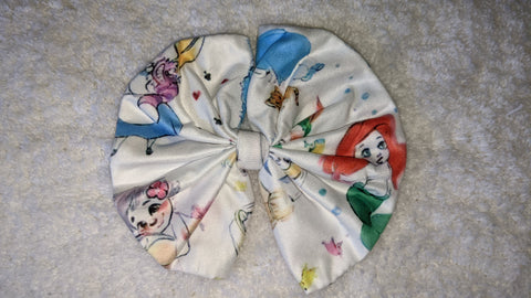 Princess Boutique Fabric Hair Bow