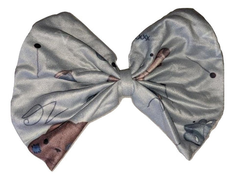 Repaired Stuffies MATCHING Boutique Fabric Hair Bow