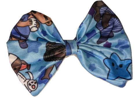 Lil Prince MATCHING Boutique Fabric Hair Bow Clearance