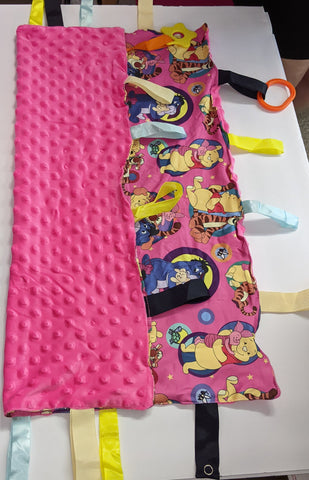 Bear Cuddle Sensory Security Blanket Toys