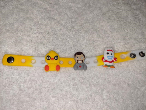 Toy Cartoon Movie New Super Cute Silicone Jibbiz Bracelet