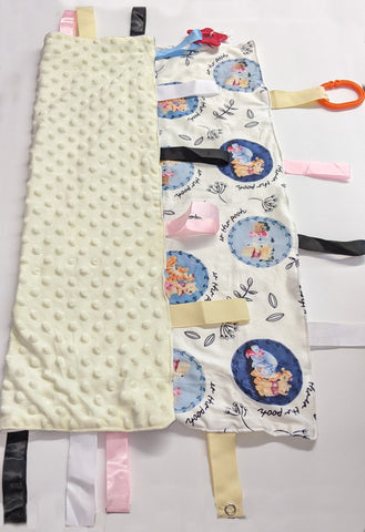 Bear Cuddle Sensory Security Blanket Toys