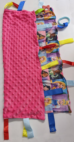 Princess Cuddle Sensory Security Blanket Toys