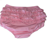Pink cotton Ruffles Matching Bloomers Short