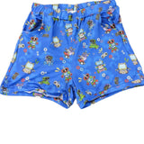 Gear Head Robots Pajamas Shorts